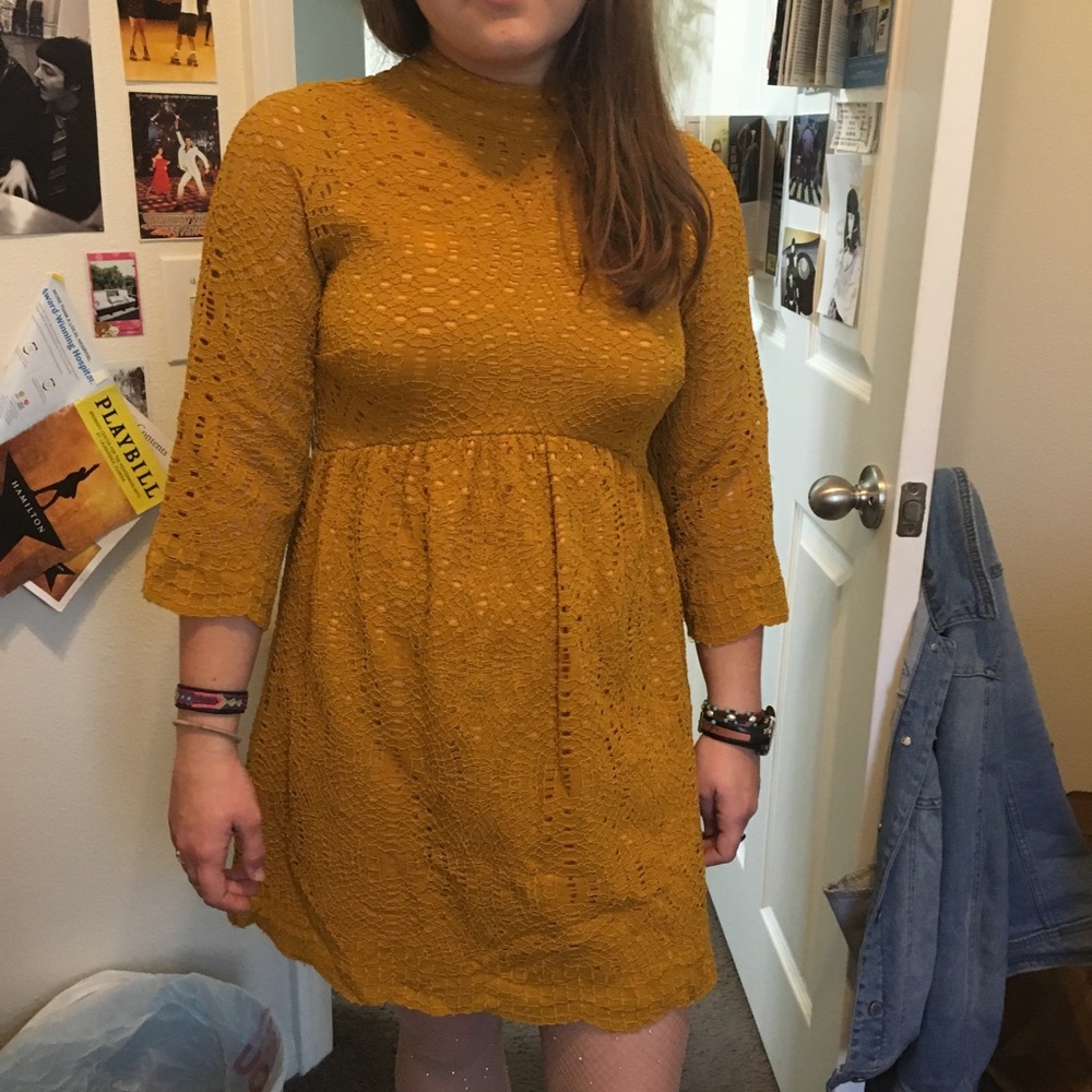 Rare motel Luella babydoll dress - Picture 6 of 6